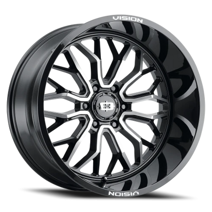 Vision 402 - 20x10 -25mm 6x139.7 Gloss Wheel | 402-20083GBMF-25