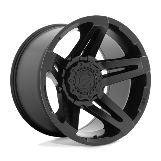 FUEL 1PC D763 SFJ 20x9 1 Blank MATTE BLACK