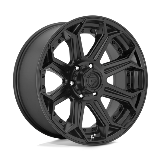 Fuel 1Pc D706 SIEGE - 20x9 1mm 6x139.7 MATTE BLACK Wheel | D70620908450