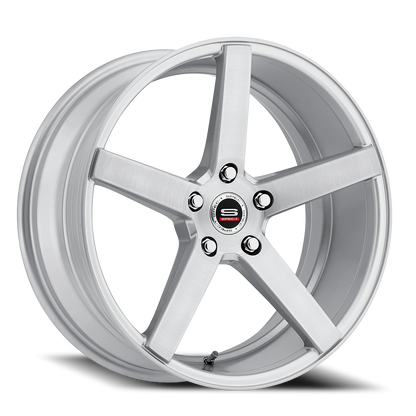 SPEC-1 SP-36 18X8 38 5X114.3 SILVER & BRUSHED