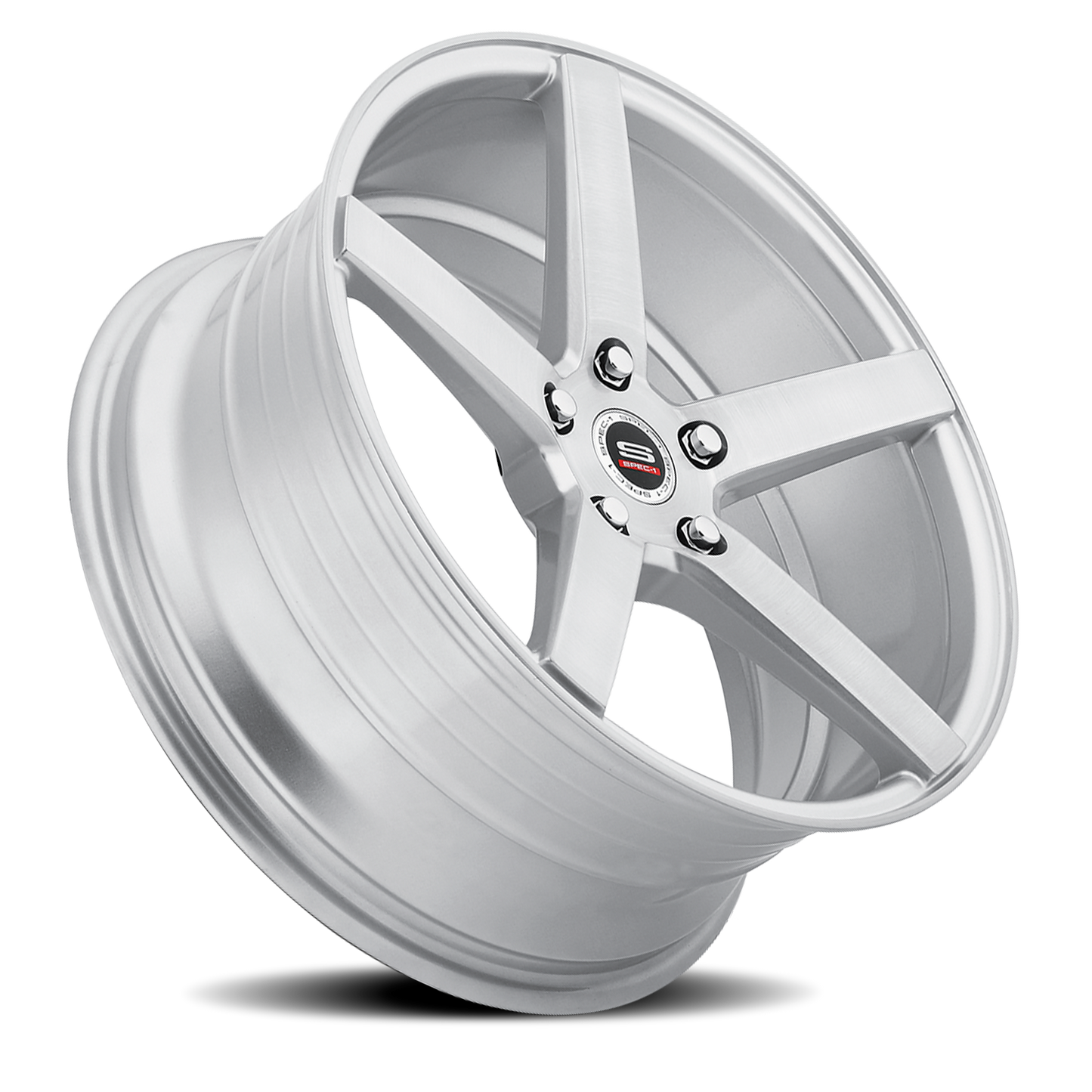 SPEC-1 SP-36 20X8.5 32 5X112 SILVER & BRUSHED