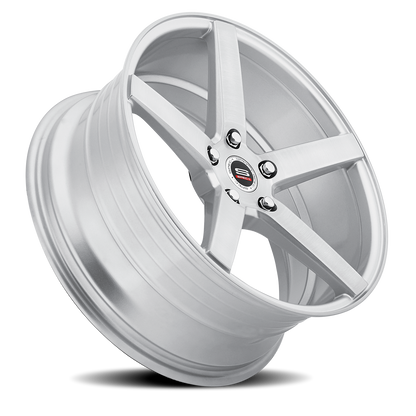 SPEC-1 SP-36 20X8.5 38 5X114.3 SILVER & BRUSHED