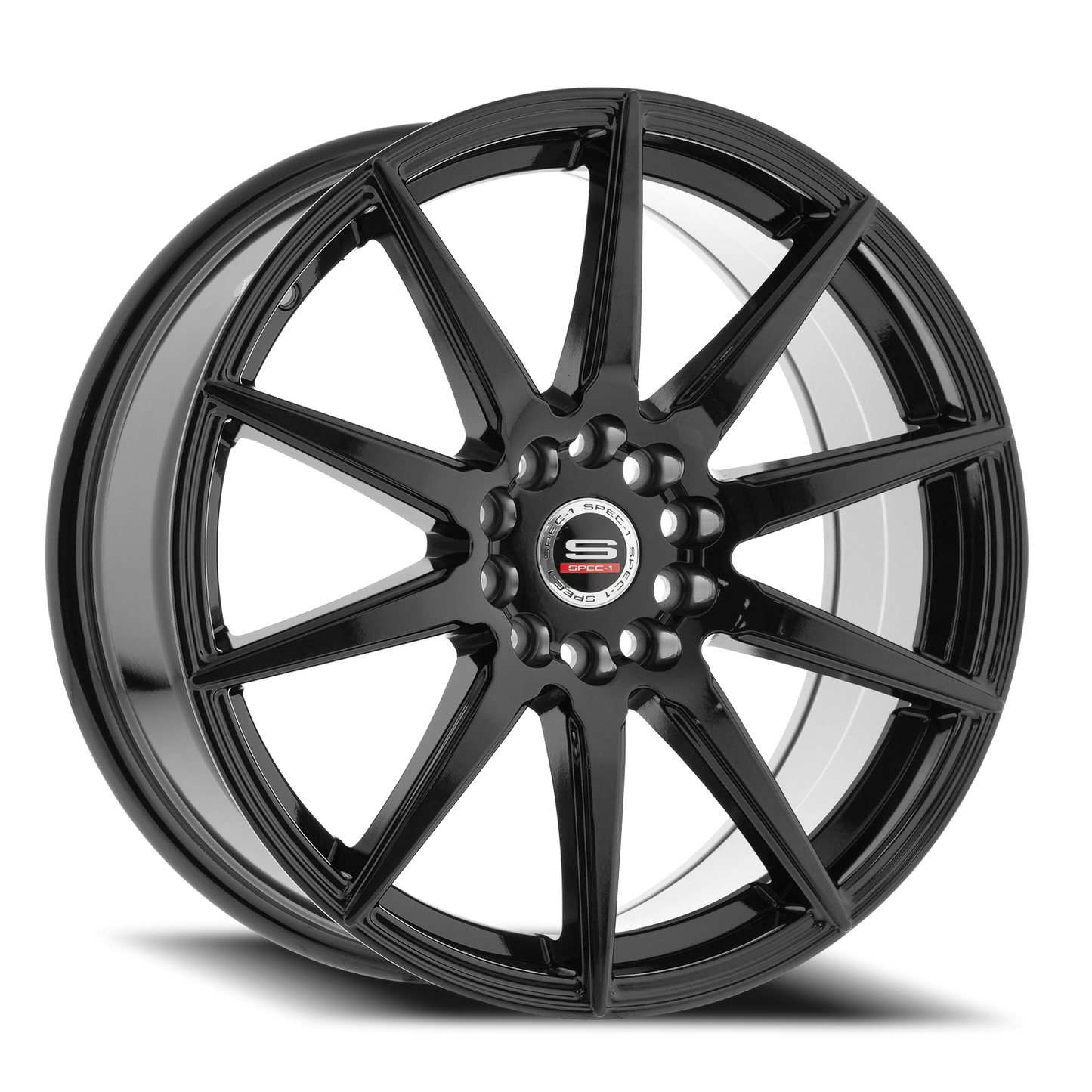 SPEC-1 SP-51 18X8 38 4X100/4X114.3 GLOSS BLACK