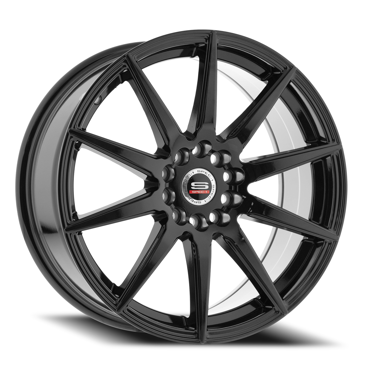 SPEC-1 SP-51 17X7.5 42 5X114.3/5X120 GLOSS BLACK