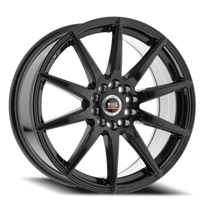SPEC-1 SP-51 20X8.5 38 5X112/5X114.3 GLOSS BLACK