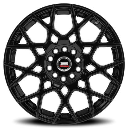 SPEC-1 SP-52 17X7.5 42 4X100/4X114.3 GLOSS BLACK
