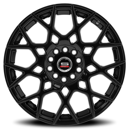 SPEC-1 SP-52 20X8.5 38 5X114.3/5X120 GLOSS BLACK