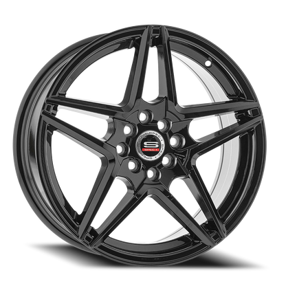 SPEC-1 SP-54 20X8.5 38 5X112/5X114.3 GLOSS BLACK