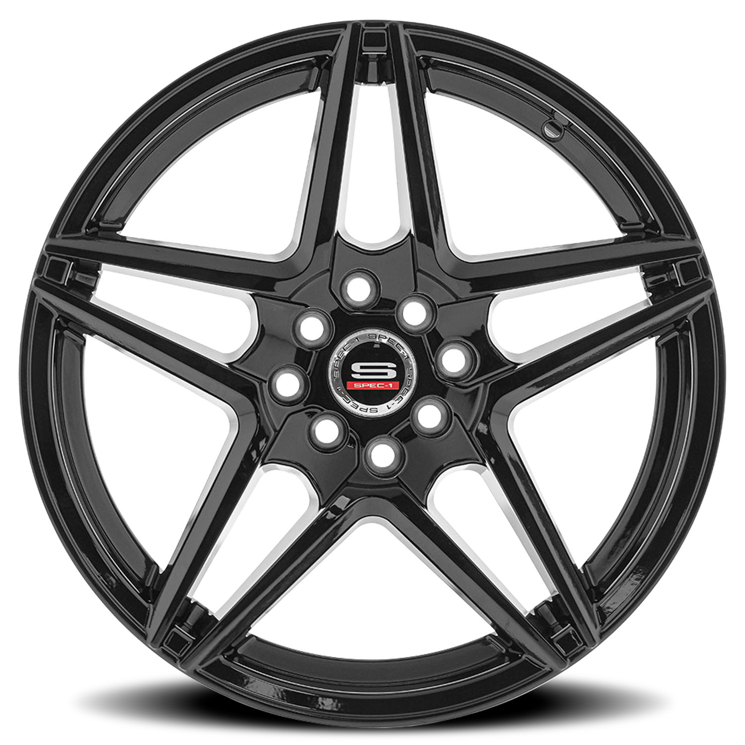SPEC-1 SP-54 18X8 38 5X114.3/5X120 GLOSS BLACK
