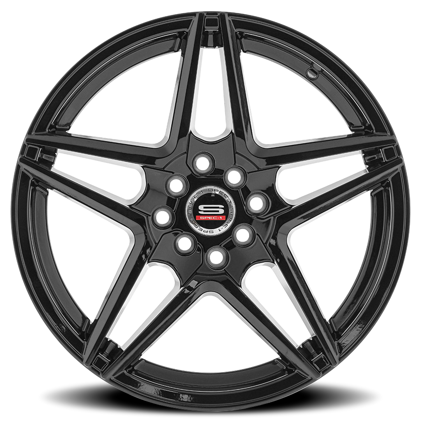 SPEC-1 SP-54 20X8.5 38 5X112/5X114.3 GLOSS BLACK