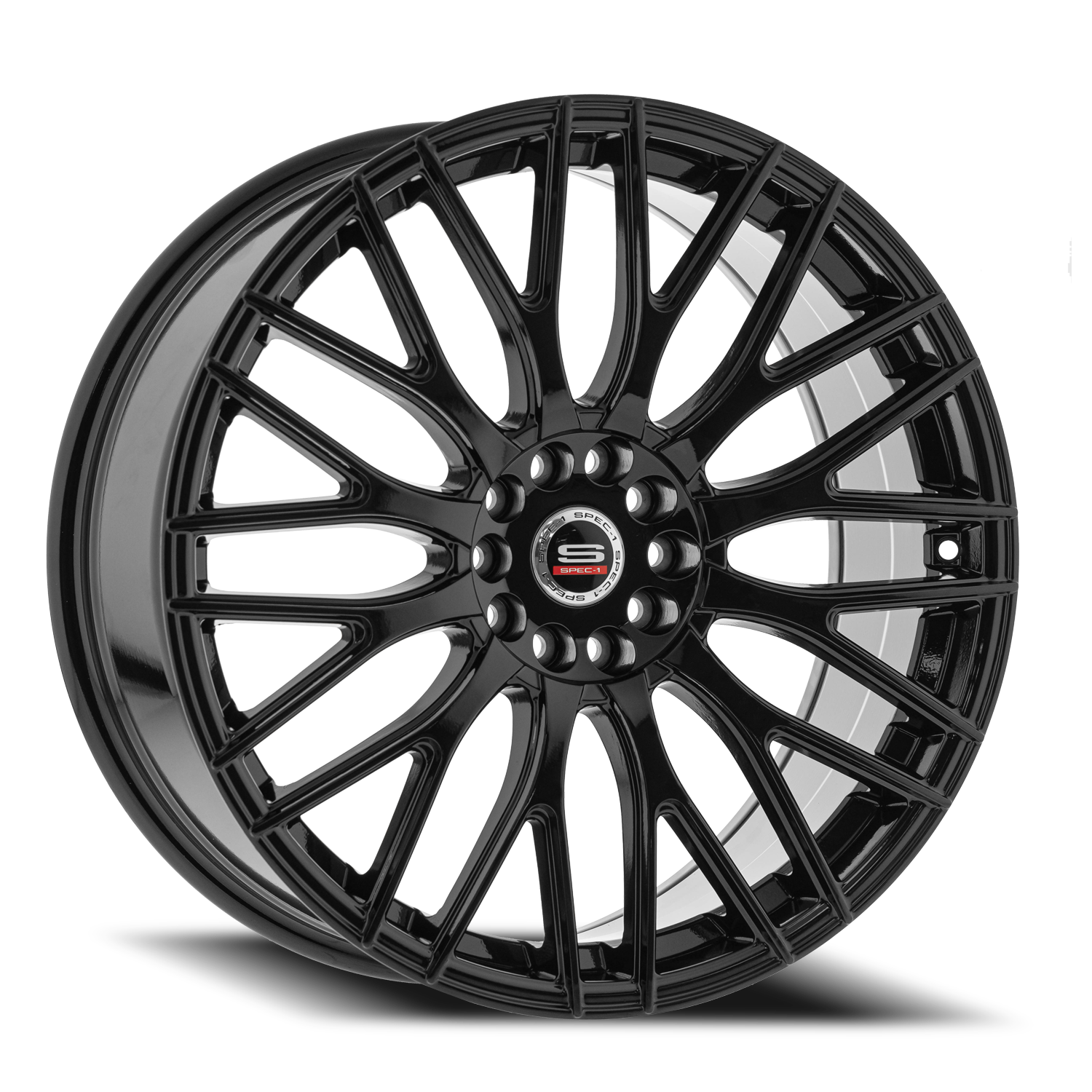 SPEC-1 SP-55 17X7.5 42 5X114.3/5X120 GLOSS BLACK
