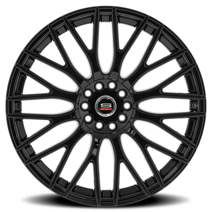 SPEC-1 SP-55 20X8.5 38 5X114.3/5X120 GLOSS BLACK