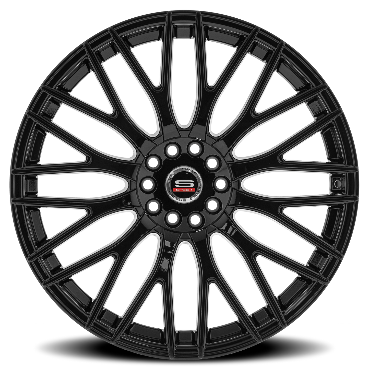 SPEC-1 SP-55 18X8 38 5X114.3/5X120 GLOSS BLACK