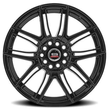 SPEC-1 SP-56 18X8 38 5X110/5X114.3 GLOSS BLACK