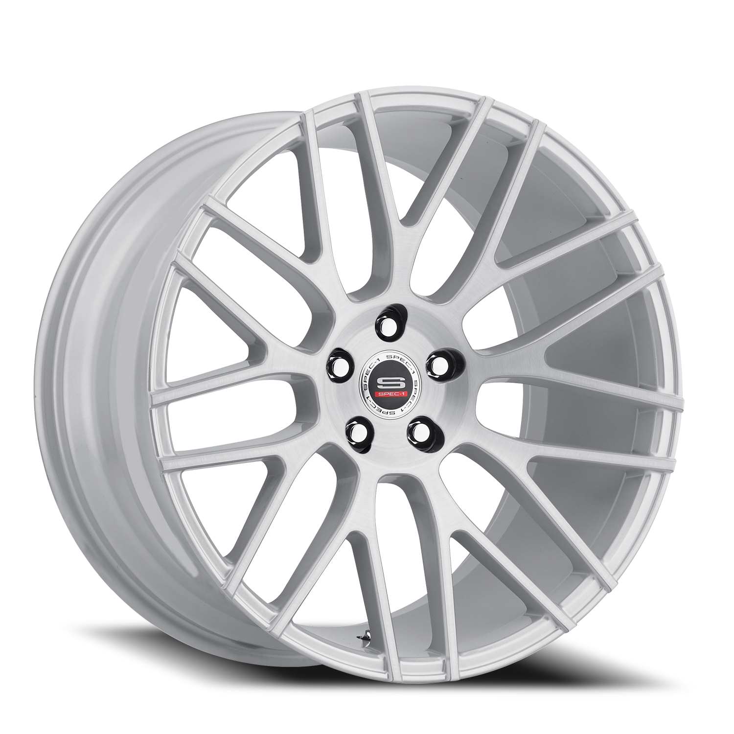 SPEC-1 SPL-001 20X9 15 5X115 SILVER & BRUSHED