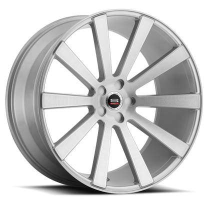 SPEC-1 SPL-002 20X9 22 5X112 SILVER & BRUSHED