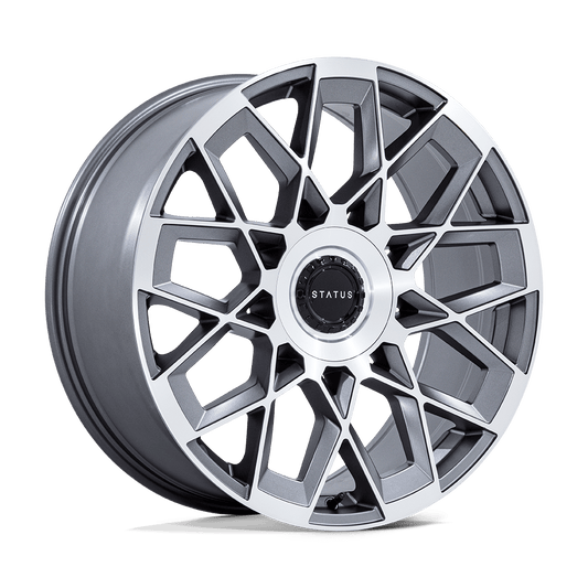 Status ST005 MATRIX - 24x10 30mm 6x135/6x139.7 ANTHRACITE MIRRORED Wheel | ST005AD24106630