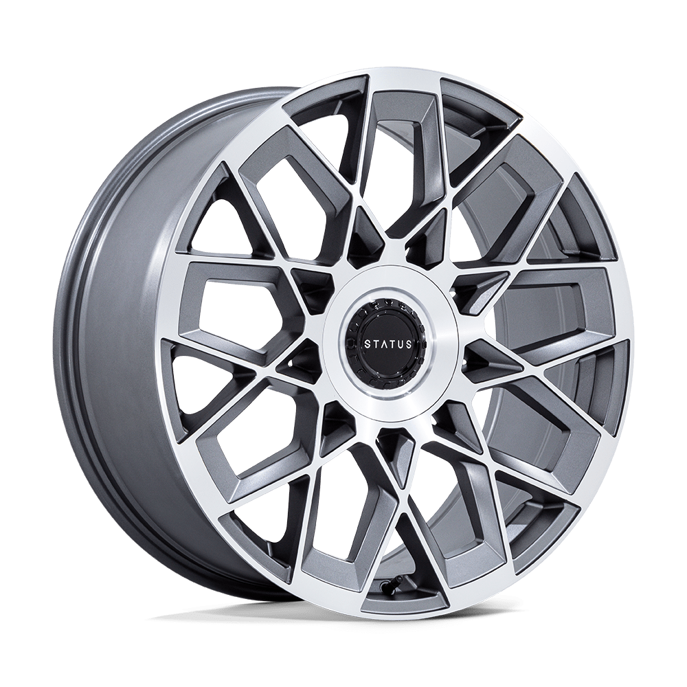 Status ST005 MATRIX - 22x9.5 30mm 6x120/6x132 ANTHRACITE MIRRORED Wheel | ST005AD22956A30