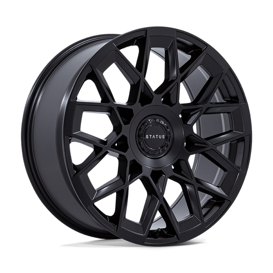 Status ST005 MATRIX - 22x9.5 30mm 6x120/6x132 MATTE BLACK Wheel | ST005MX22956A30