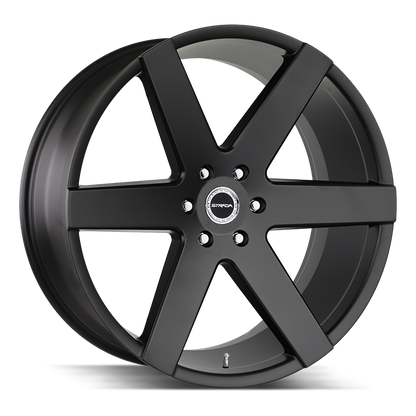 STRADA S60 CODA 26X10 15MM BLANK STEALTH BLACK | S60600015SB
