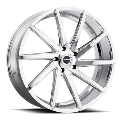 STRADA S41 SEGA 24X9 40MM 5X114.3 CHROME | S41451440