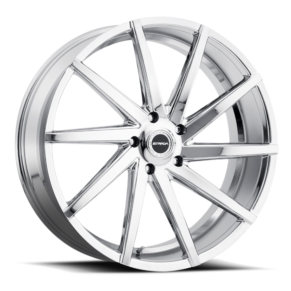 STRADA S41 SEGA 22X9 15MM 5X115 CHROME | S41251515