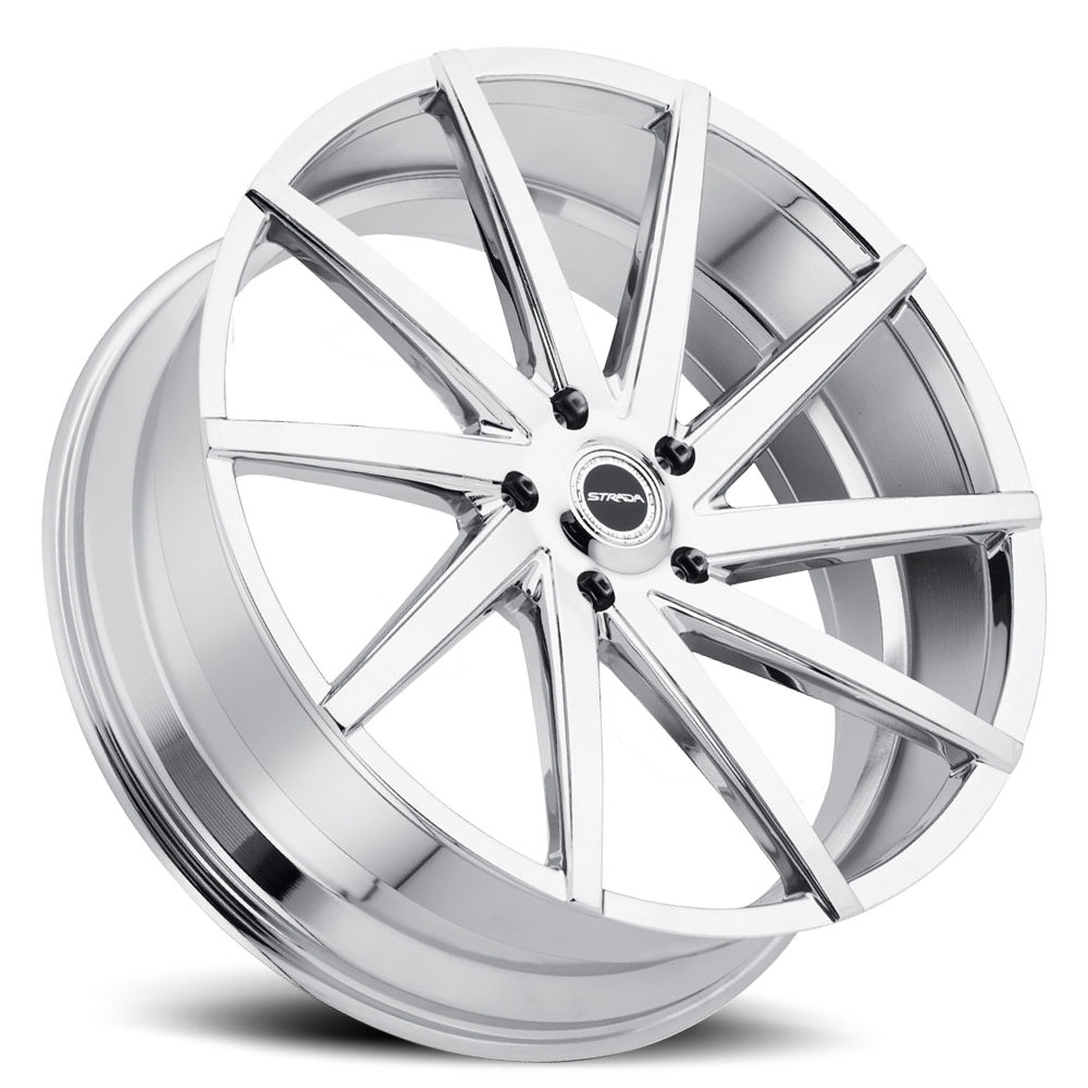 STRADA S41 SEGA 24X9 24MM 6X139.7 CHROME | S41463924