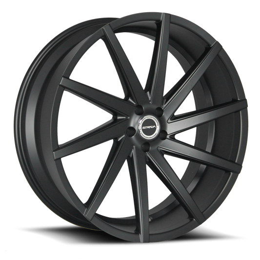 STRADA S41 SEGA 20X8.5 40MM 5X114.3 STEALTH BLACK | S41051440SB