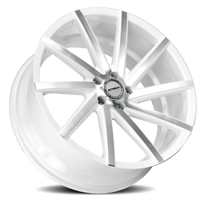 STRADA S41 SEGA 20X8.5 35MM 5X114.3 WHITE MACHINED | S41051435WM