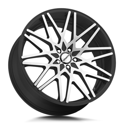 SHIFT H32 FORMULA 22X9 15MM BLANK GLOSS BLACK MACHINED | H32250015GBM