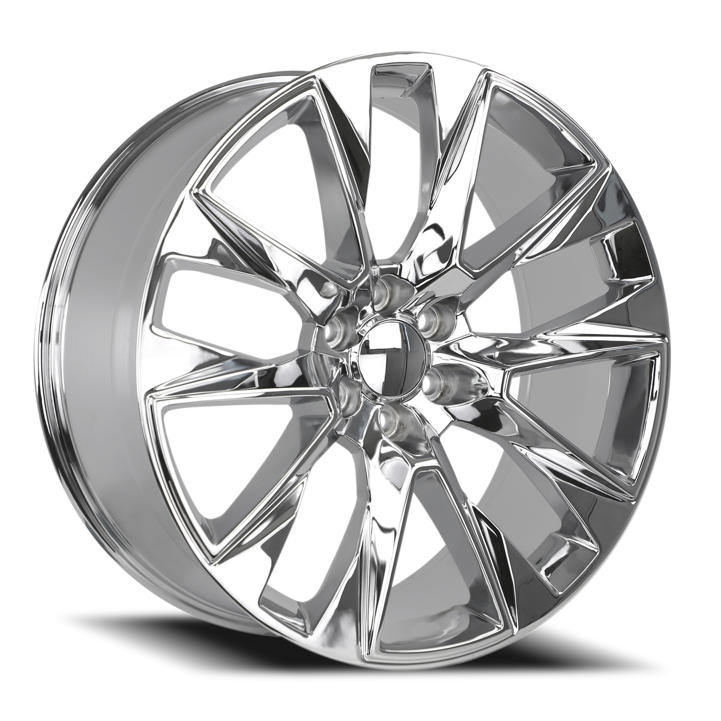 Strada Wheel Replicas Silverado R202 24x10 31 6x139.7 Chrome