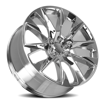 Strada Wheel Replicas Silverado R202 24x10 31 6x139.7 Chrome