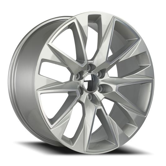 Strada Wheel Replicas Silverado R202 26x10 31 6x139.7 Machined Silver