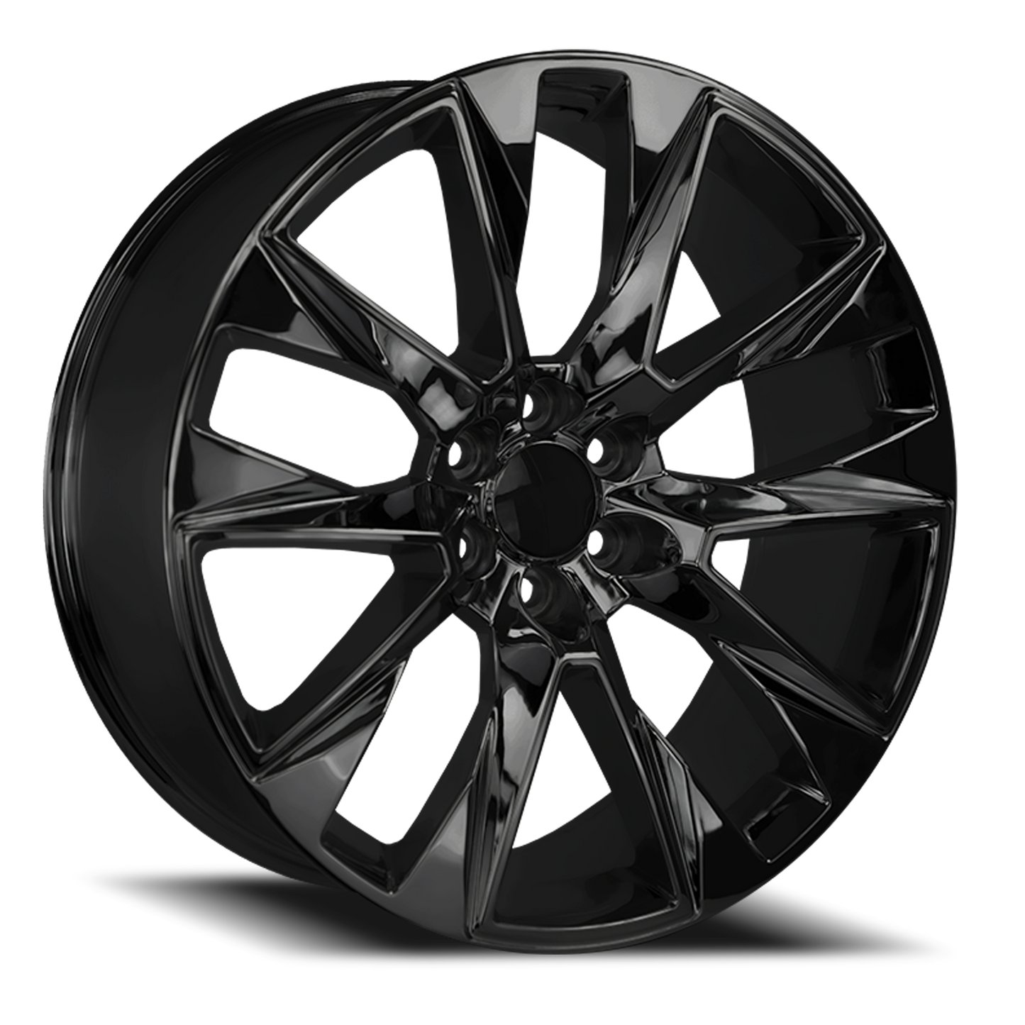 Strada Wheel Replicas Silverado R202 26x10 31 6x139.7 Gloss Black