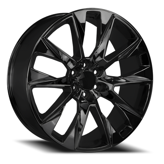 Strada Wheel Replicas Silverado R202 26x10 31 6x139.7 Gloss Black