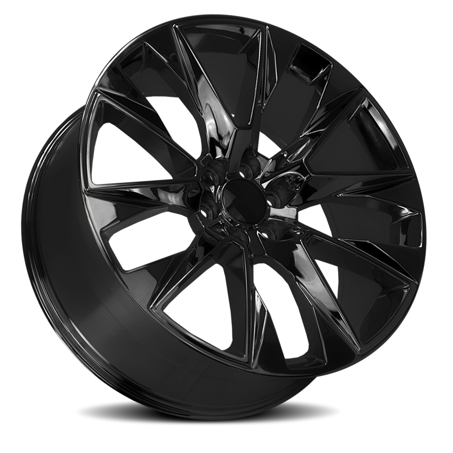 Strada Wheel Replicas Silverado R202 26x10 31 6x139.7 Gloss Black