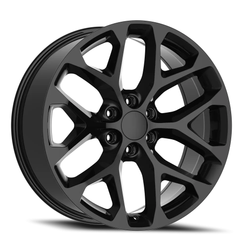 Replica Alloys Snowflake - 20x9 +27mm 6x139.7 Gloss Wheel | SFO290-6139-27GB