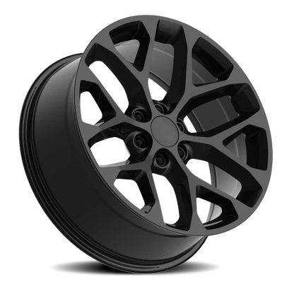 Replica Alloys Snowflake - 20x9 +27mm 6x139.7 Gloss Wheel | SFO290-6139-27GB