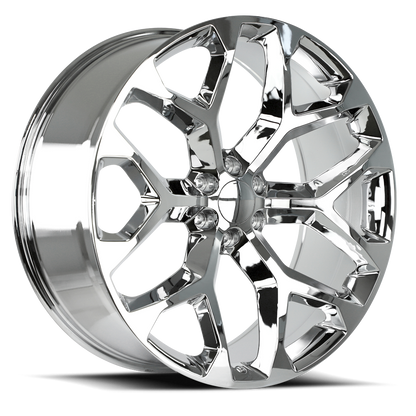 Strada Wheel Replicas Snowflake R176 20x9 24 6x139.7 Chrome