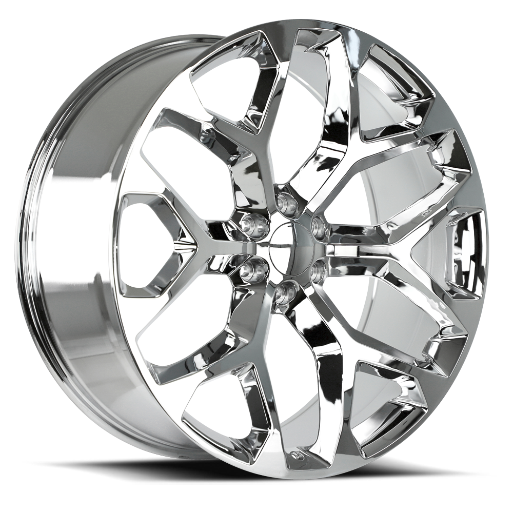 Strada Wheel Replicas Snowflake R176 26x10 31 6x139.7 Chrome