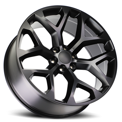 Strada Wheel Replicas Snowflake R176 26x10 31 6x139.7 Flat Black
