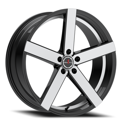 IGNITE G01 SPARK 20X8.5 35MM 5X120 GLOSS BLACK MACHINED | G0108552035GBM