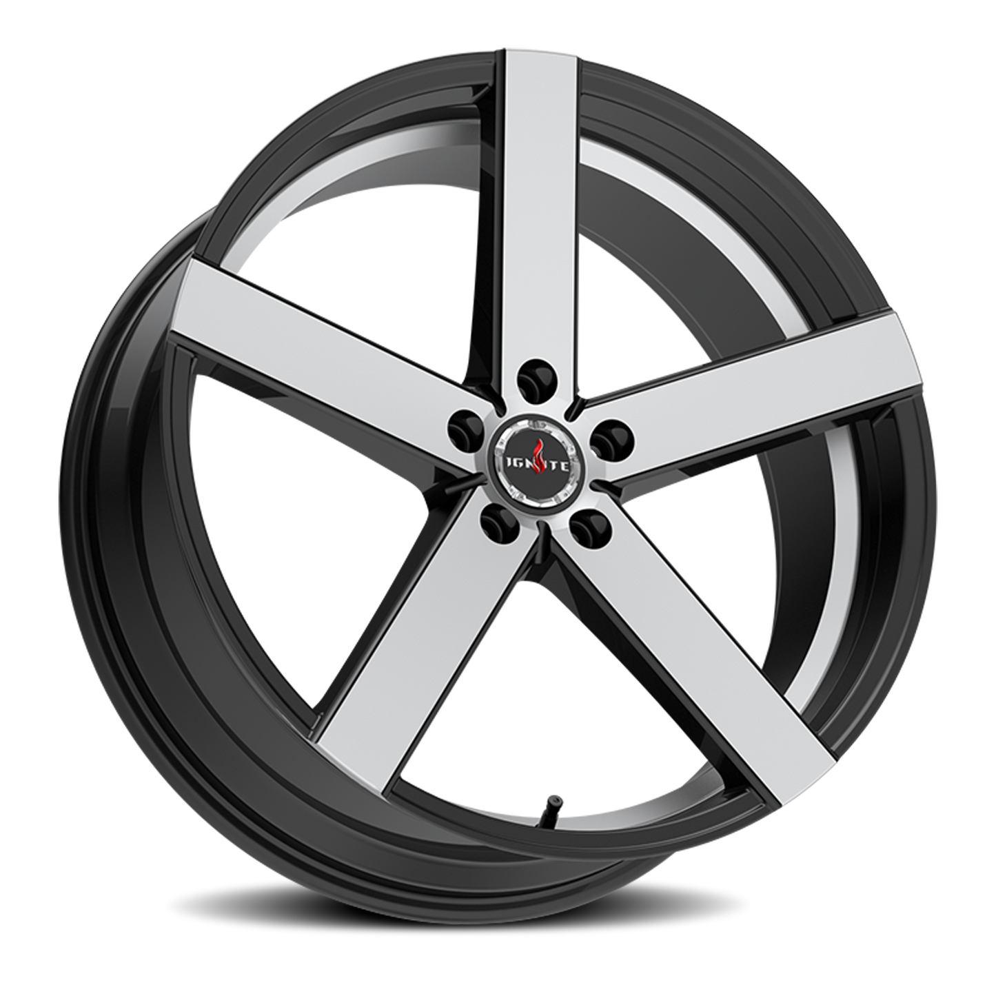 IGNITE G01 SPARK 20X8.5 35MM 5X120 GLOSS BLACK MACHINED | G0108552035GBM