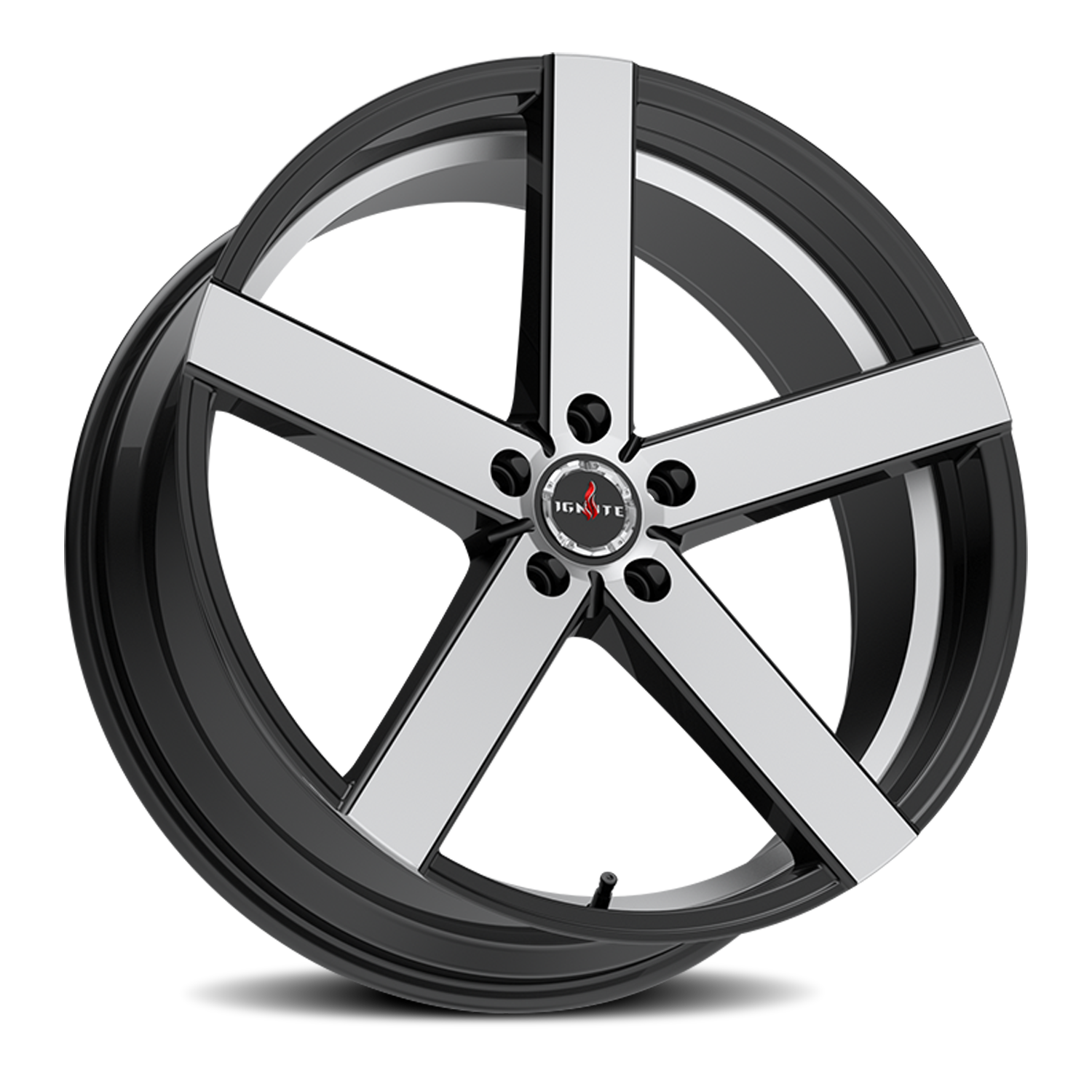 IGNITE G01 SPARK 22X8.5 35MM 5X112 GLOSS BLACK MACHINED | G0128551235GBM