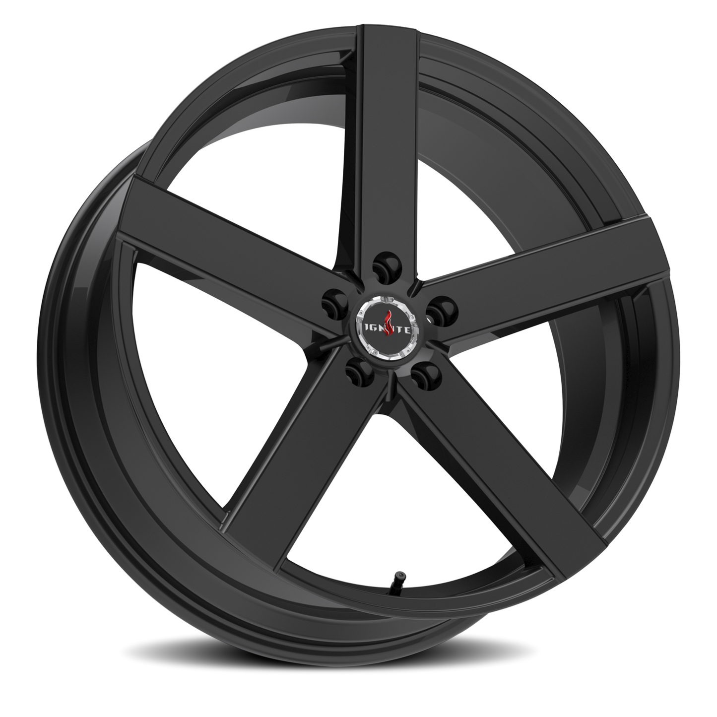 IGNITE G01 SPARK 22X8.5 35MM 5X114.3 ALL GLOSS BLACK | G0128551435GB