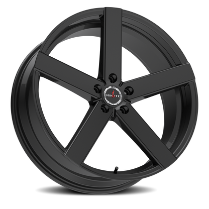 IGNITE G01 SPARK 22X8.5 35MM 5X114.3 ALL GLOSS BLACK | G0128551435GB