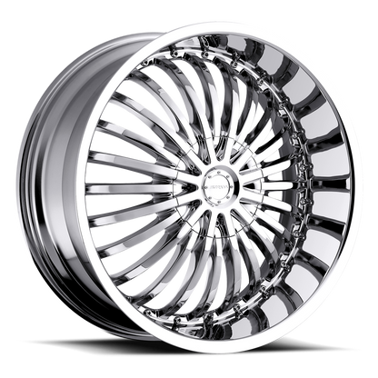 STRADA S16 SPINA 20X8 40MM 5X112/5X115 CHROME | S16050240