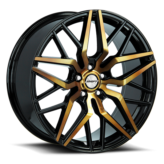 SHIFT H33 SPRING 20X8.5 32MM 5X112 BLACK MACHINED BRONZE | H33051232BMBZ