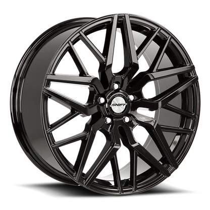 SHIFT H33 SPRING 22X9 15MM 5X115 ALL GLOSS BLACK | H33251515GB