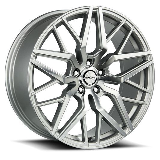 SHIFT H33 SPRING 20X8.5 35MM 5X114.3 SILVER MACHINED | H33051435SM